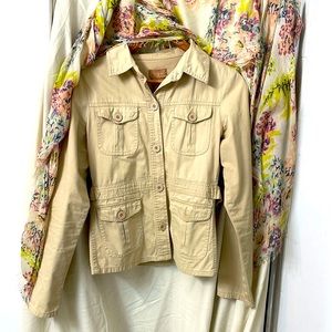 Beige cargo jacket